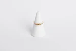 Anello Kaleidos in oro giallo 18kt con cinque gemme colorate mobili, Monica Candido Gioielli Milano miniatura 2