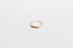 Anello Kaleidos in oro giallo 18kt con cinque gemme colorate mobili, Monica Candido Gioielli Milano miniatura 4