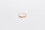 Anello Kaleidos in oro giallo 18kt con cinque gemme colorate mobili, Monica Candido Gioielli Milano miniatura 7