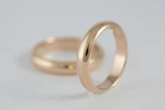 Fedi nuziali classiche artigianali in oro 18kt, Monica Candido Gioielli Milano miniatura 7